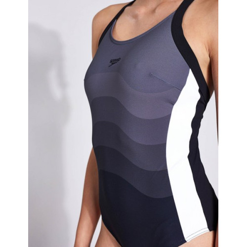 Speedo SPDSCU ENTWINE PT 1PC AF BLACK/WHITE (UK) Speedo SPDSCU ENTWINE PT 1PC AF BLACK/WHITE (UK) Női Úszódressz Fekete