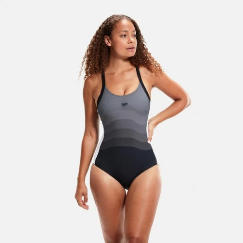 Speedo SPDSCU ENTWINE PT 1PC AF BLACK/WHITE (UK) Speedo SPDSCU ENTWINE PT 1PC AF BLACK/WHITE (UK) Női Úszódressz Fekete