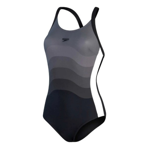 Speedo SPDSCU ENTWINE PT 1PC AF BLACK/WHITE (UK) Speedo SPDSCU ENTWINE PT 1PC AF BLACK/WHITE (UK) Női Úszódressz Fekete