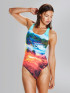 Speedo PLMT PBCK 2 AF BLACK/GREEN(UK) Speedo PLMT PBCK 2 AF BLACK/GREEN(UK) Női Úszódressz Színes