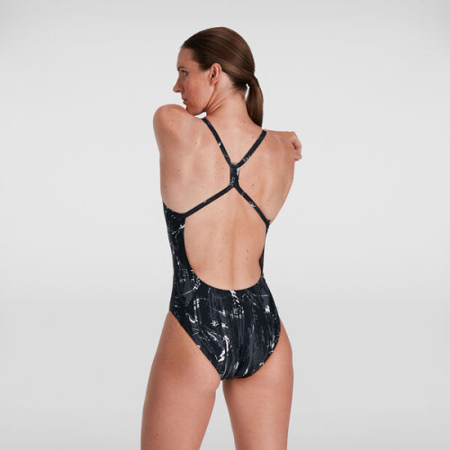 Speedo ALV RIPBK AF Speedo ALV RIPBK AF Női Úszódressz Fekete