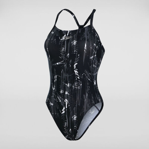 Speedo ALV RIPBK AF Speedo ALV RIPBK AF Női Úszódressz Fekete