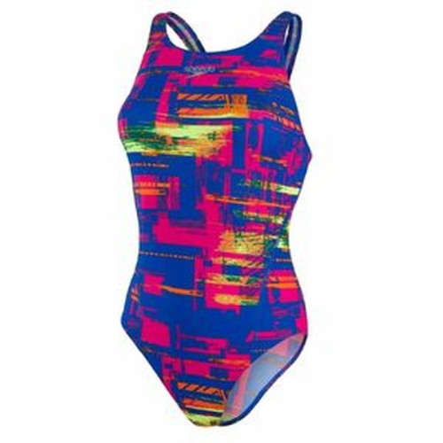 Speedo Allover Recordbreaker (UK) Női Úszódressz Színes