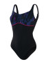 Speedo ContourLustre Printed Shaping 1PC (UK) Speedo ContourLustre Printed Shaping 1PC (UK) Női Úszódressz Fekete