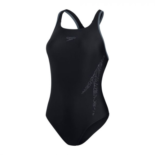 Speedo HYPERBOOM PLMT RCBK AF Speedo HYPERBOOM PLMT RCBK AF Női Úszódressz Fekete