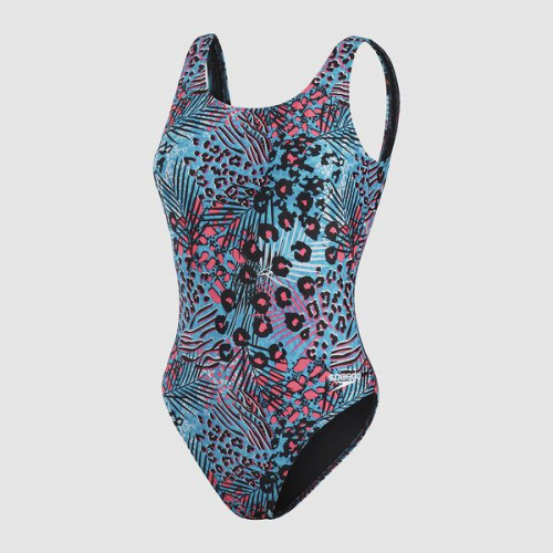 Speedo Allover Deep U-Back (UK) Speedo Allover Deep U-Back (UK) Női Úszódressz Színes