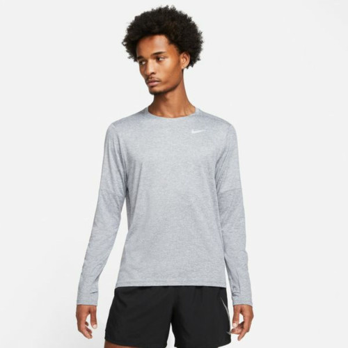 Nike N Dri-FIT EleMt M Running Crew Nike N Dri-FIT EleMt M Running Crew Férfi Hosszú ujjú póló Szürke