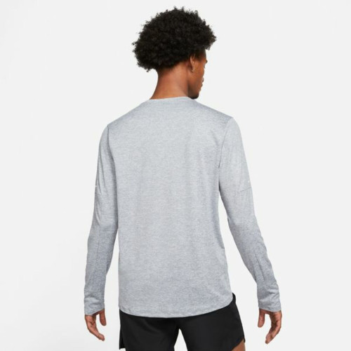 Nike N Dri-FIT EleMt M Running Crew Nike N Dri-FIT EleMt M Running Crew Férfi Hosszú ujjú póló Szürke