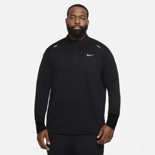 Nike N Therma-FIT Repel EleMt M 1/4-Zip Running Top Férfi Hosszú ujjú póló Fekete