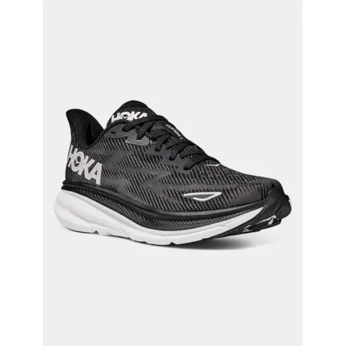 Hoka Clifton 9 Női Futócipő, terepfutó cipő BWHT-Black/White