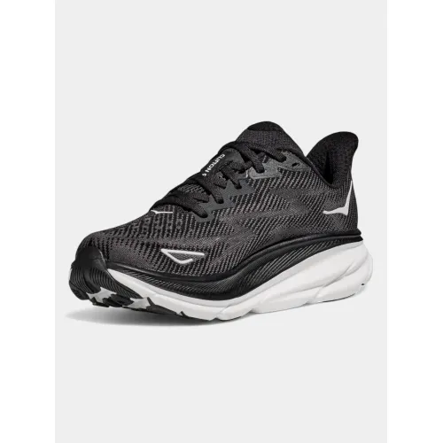 Hoka Clifton 9 Női Futócipő, terepfutó cipő BWHT-Black/White