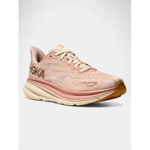 Hoka Clifton 9 Női Futócipő, terepfutó cipő SNC-Sandstone/Cream