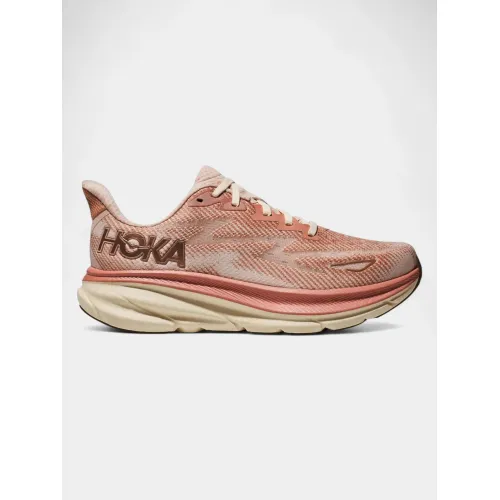 Hoka Clifton 9 Női Futócipő, terepfutó cipő SNC-Sandstone/Cream