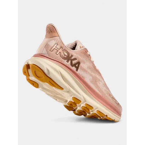 Hoka Clifton 9 Női Futócipő, terepfutó cipő SNC-Sandstone/Cream