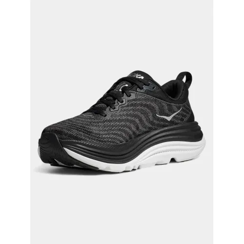 Hoka Gaviota 5 Férfi Futócipő, terepfutó cipő BWHT-Black-White