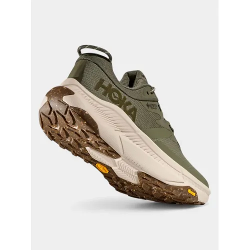 Hoka Transport GTX Férfi Túracipő, túrabakancs STTM-Slate-Oat Milk