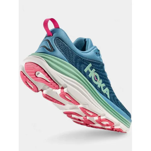 Hoka Gaviota 5 Női Futócipő, terepfutó cipő ALJ-Alpine Blue-Jadeite