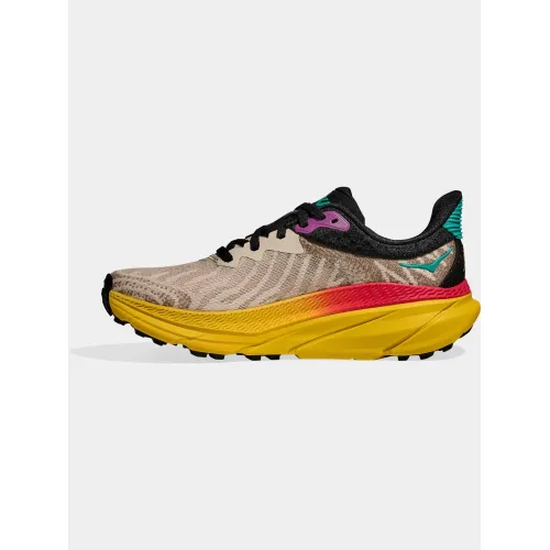 Hoka Challanger 7 Női Futócipő, terepfutó cipő OLZ-Oatmeal/Zest