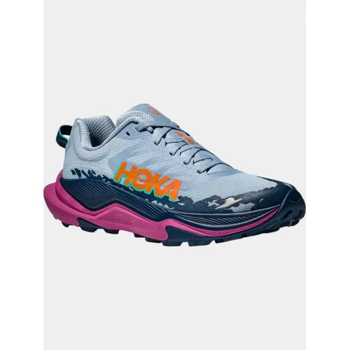 Hoka Torrent 4 Női Futócipő, terepfutó cipő DFC-Drizzle-Fuchsia