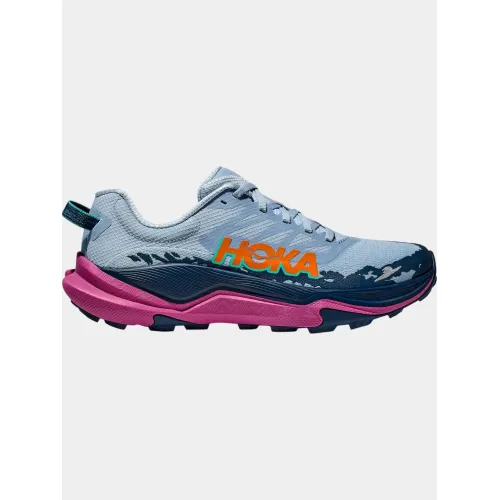 Hoka Torrent 4 Női Futócipő, terepfutó cipő DFC-Drizzle-Fuchsia
