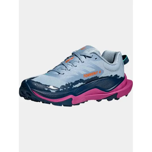 Hoka Torrent 4 Női Futócipő, terepfutó cipő DFC-Drizzle-Fuchsia