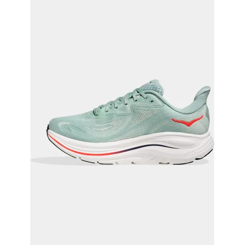Hoka Clifton 10 Cipő Aszfalt futócipő SGNN-Sage-Neon Flame