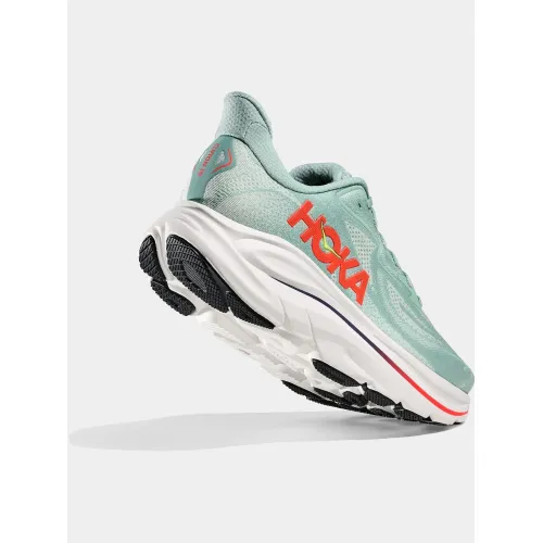 Hoka Clifton 10 Cipő Aszfalt futócipő SGNN-Sage-Neon Flame