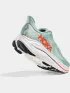 Hoka Clifton 10 Cipő Aszfalt futócipő SGNN-Sage-Neon Flame