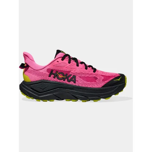 Hoka Challenger 8 Női Futócipő, terepfutó cipő NNR-Neon Rose-Black