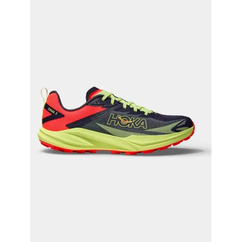 Hoka Zinal 3 Cipő Terepfutó cipő SNKN-Squid Ink - Neon Y