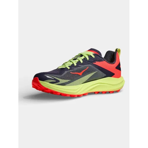 Hoka Zinal 3 Cipő Terepfutó cipő SNKN-Squid Ink - Neon Y