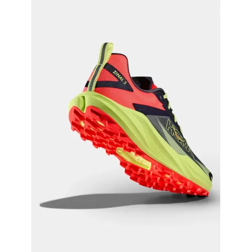 Hoka Zinal 3 Cipő Terepfutó cipő SNKN-Squid Ink - Neon Y
