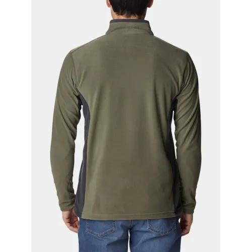 Columbia Klamath Range II Half Zip Columbia Klamath Range II Half Zip Férfi Polár, Softshell, Középréteg 397-Stone Green