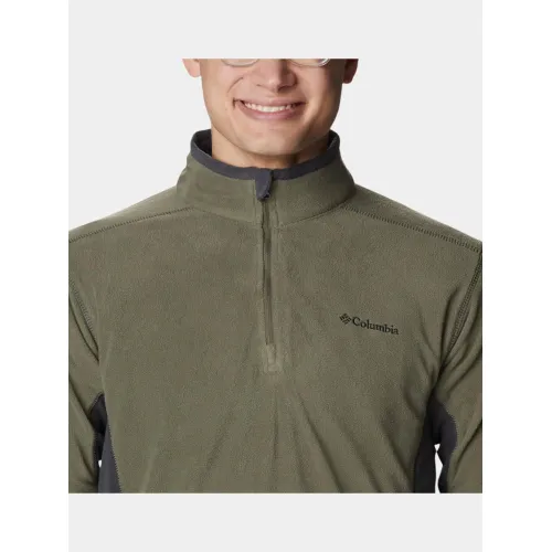 Columbia Klamath Range II Half Zip Columbia Klamath Range II Half Zip Férfi Polár, Softshell, Középréteg 397-Stone Green