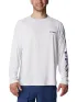 Columbia Terminal Tackle LS Shirt Columbia Terminal Tackle LS Shirt Férfi Hosszú ujjú póló 114-White