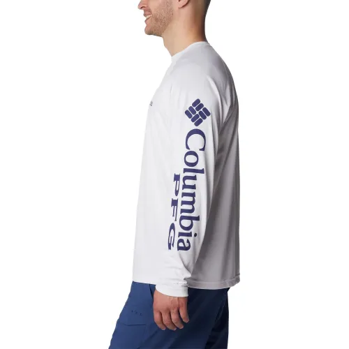 Columbia Terminal Tackle LS Shirt Columbia Terminal Tackle LS Shirt Férfi Hosszú ujjú póló 114-White