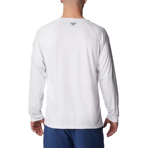 Columbia Terminal Tackle LS Shirt Columbia Terminal Tackle LS Shirt Férfi Hosszú ujjú póló 114-White