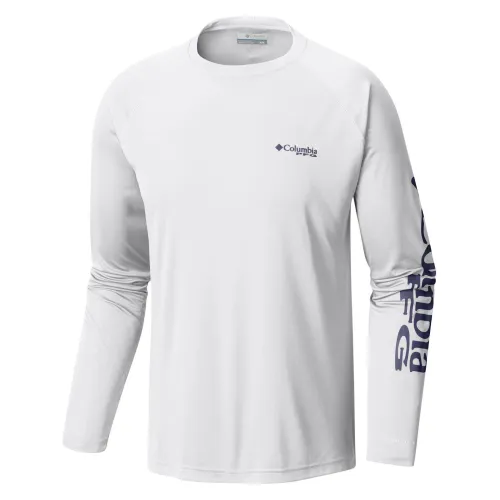 Columbia Terminal Tackle LS Shirt Columbia Terminal Tackle LS Shirt Férfi Hosszú ujjú póló 114-White