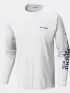 Columbia Terminal Tackle LS Shirt Columbia Terminal Tackle LS Shirt Férfi Hosszú ujjú póló 114-White