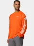 Columbia Terminal Tackle Long Sleeve Shirt Férfi Hosszú ujjú póló 833-Spark Orange