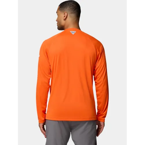 Columbia Terminal Tackle Long Sleeve Shirt Férfi Hosszú ujjú póló 833-Spark Orange