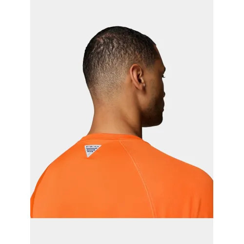 Columbia Terminal Tackle Long Sleeve Shirt Férfi Hosszú ujjú póló 833-Spark Orange