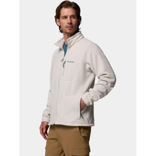 Columbia Fast Trek II Full Zip Fleece Férfi Polár, Softshell, Középréteg 278-Dark Stone