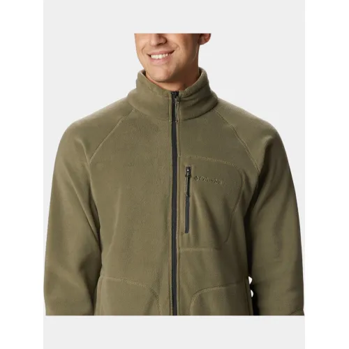 Columbia Fast Trek II Full Zip Fleece Férfi Polár, Softshell, Középréteg 397-Stone Green