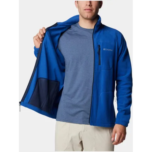 Columbia Fast Trek II Full Zip Fleece Férfi Polár, Softshell, Középréteg 442-Mountain Blue