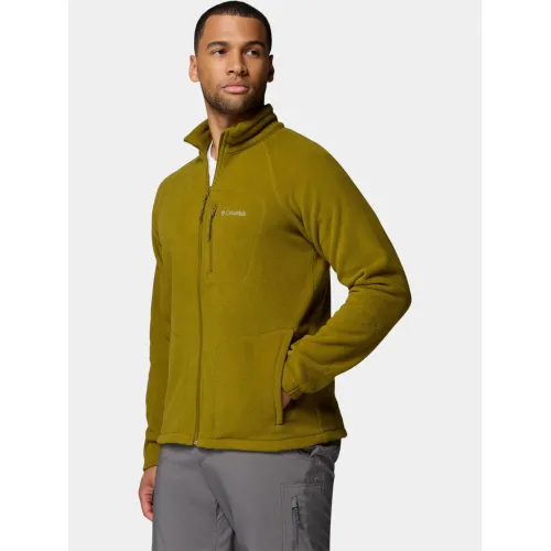 Columbia Fast Trek II Full Zip Fleece Férfi Polár, Softshell, Középréteg 379-Mossy Green
