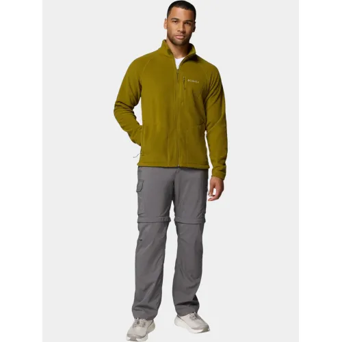 Columbia Fast Trek II Full Zip Fleece Férfi Polár, Softshell, Középréteg 379-Mossy Green