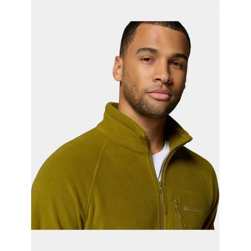 Columbia Fast Trek II Full Zip Fleece Férfi Polár, Softshell, Középréteg 379-Mossy Green
