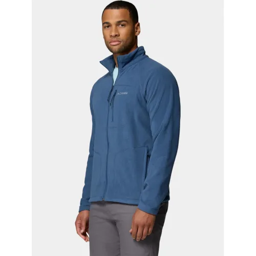 Columbia Fast Trek II Full Zip Fleece Férfi Polár, Softshell, Középréteg 481-Dark Mountain