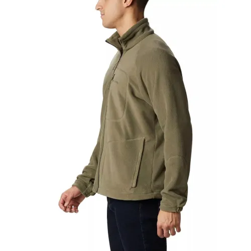 Columbia Fast Trek II Full Zip Fleece Férfi Polár, Softshell, Középréteg 397-Stone Green